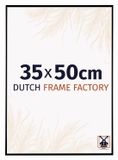 Dutch Frame Factory Fotolijst 35x50 cm Zwart Hoogglans Kunststof