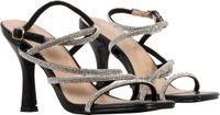 Joia CHEN David Sandalen met hak Zwart Synthetisch Glitter