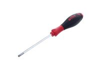 Schraubendreher Wiha Schraubendreher TR 25 mit Bohrung SoftFinish