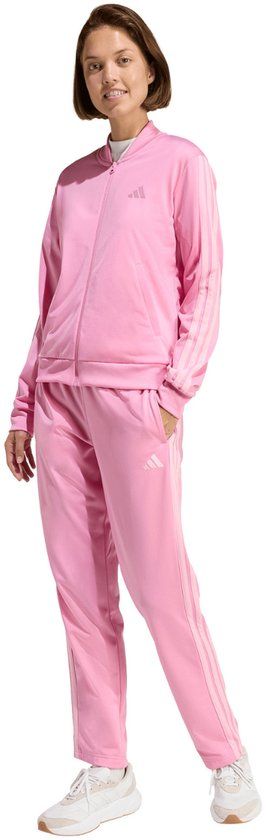 Adidas Trainingspak Dames Dayready Tracksuit Roze - Maat XS