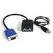 StarTech.com Startech 2-Port VGA Switch ST122LE Black