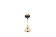 PARTENOPE SRL zwart/gouden kaarsenhouder D.11 H25 2628317, zoals foto, uniek