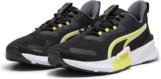 Puma PWRFRAME TR 2 Fitness Sneakers - Zwart/Geel - Heren Maat 44