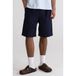 Prohibited Prohibited straight leg bermuda short - donkerblauw