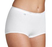 Sloggi Basic+ 2 Pack Maxi Slips Dames Wit Maat 38