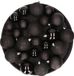 Cosy&Trendy Billiet - Vanlaere Kerstversiering set kerstballen zwart 6 - 8 - 10 cm - pakket van 40x stuks - mat/glans/glitter mix