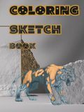 Colouring sketch: Coloring book