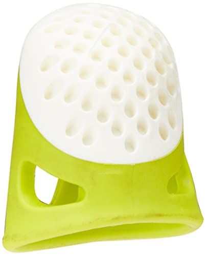 Prym Ergonomische vingerhoed, Maat Large, Plastic, Lichtgroen