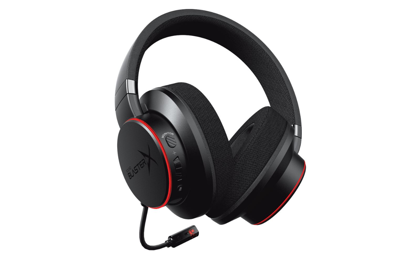 Creative Sound BlasterX H6 - Headset - Zwart