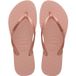Havaianas Slim Logo Metallic Hellrosa Gr 37/38 Damen