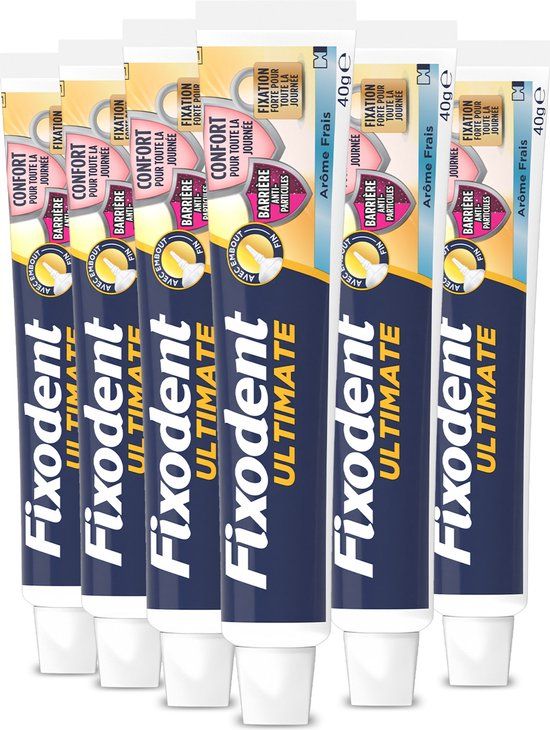 Fixodent Kleefpasta Ultimate Fris - 6 x 40 gram