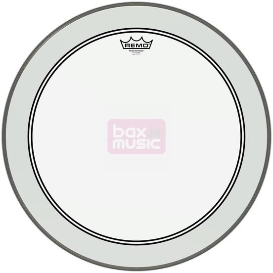 Remo P3-0310-BP Powerstroke 3 Clear 10 inch tomvel - 0757242167540