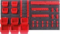 Kistenberg Orderline Gereedschapswand Zwart 80x40 cm 2 Stuks