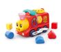 Hola - 3-in-1 speelgoedtrein met kinderactiviteiten - oude telefoon en activiteitenkubus - met lichten en geluiden - educatief spel voor baby's vanaf 18 maanden - pauze- en bewegingsactie