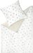 Sportalm Linge de lit, motif ski, blanc - 155 x 220 cm
