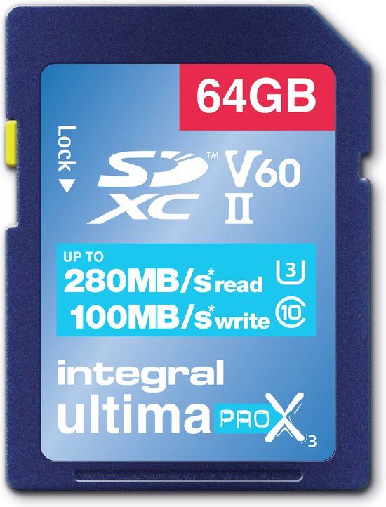 Integral UltimaPro X2 64 GB SDXC UHS-II