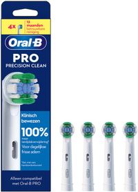 Oral B Pro Precision Clean Brossettes - 4 pièces