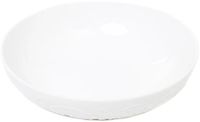 Homla SYLIA Diep Wit Porseleinen Bord met Ornament - 20 cm