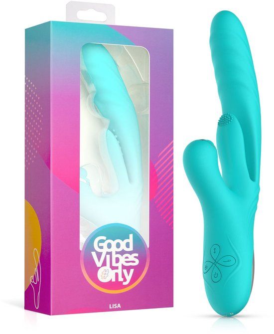 Good Vibes Only Lisa Stotende Rabbit Vibrator met G-Spot stimulator
