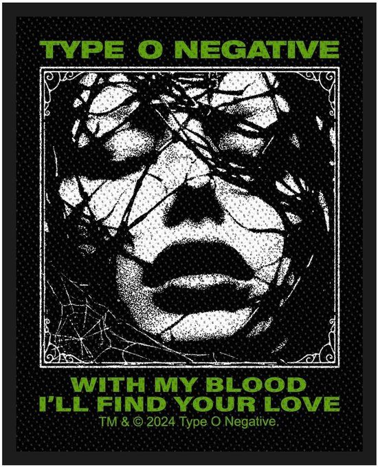 Type O Negative With My Blood Unisex Patch - meerkleurig - Standard