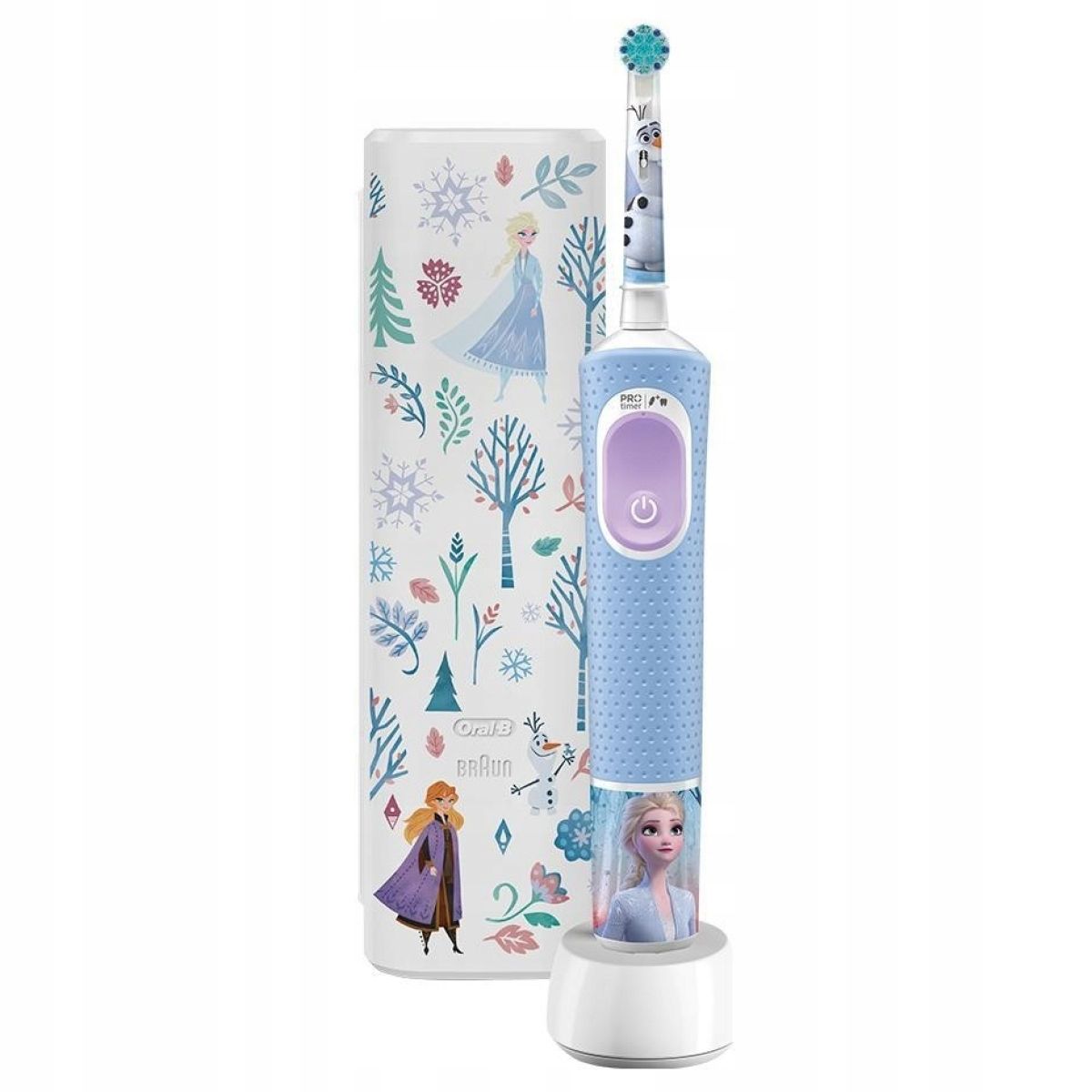 Oral-B Pro Kids Kind Roterende-oscillerende tandenborstel - Blauw, Wit