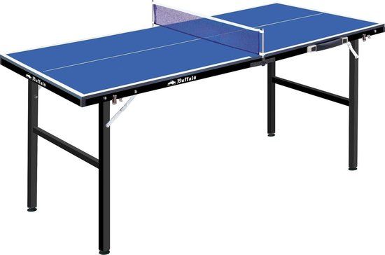 Buffalo Mini Deluxe Tafeltennistafel (Blauw)