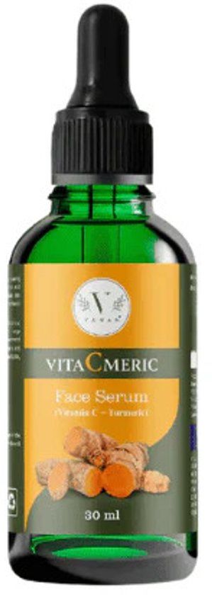Vanan VitaCmeric Face Serum | Vitamin C, Niacinamide, Turmeric - Skin brightening