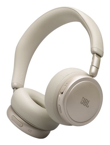 JBL Live 680NC - Draadloze Noise Cancelling Koptelefoon - Bluetooth On-Ear - 80 uur batterij - Multipoint - JBL Signature Sound - Champagne/Beige