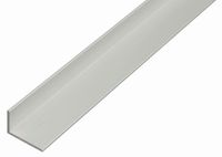 Alberts 498290 hoekprofiel | aluminium, zilverkleurig geanodiseerd | 1000 x 50 x 30 mm | set van 2