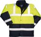 Portwest Werkjas Hoge Zichtbaarheid Parka Geel/Zwart XS