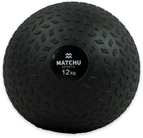 Matchu Sports Slam ball - 12 kg - Zwart
