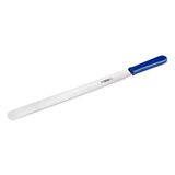 thermohauser Palet (staal, roestvrij), stomp, met blauwe kunststof handgreep, lemmet 36 cm