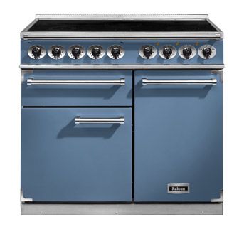 Falcon 1000 Deluxe - Fornuis - Inductie - Blauw
