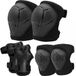 TRAFIR Set de protection pour enfants pour skateboard et vélo - Genouillères, coudières et protège-poignets