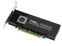 KALEA-INFORMATIQUE M2 PCIe 3.0 x16 controllerkaart voor 4x M.2 NVMe M Key. High en Low Profile Chipset ASM2824