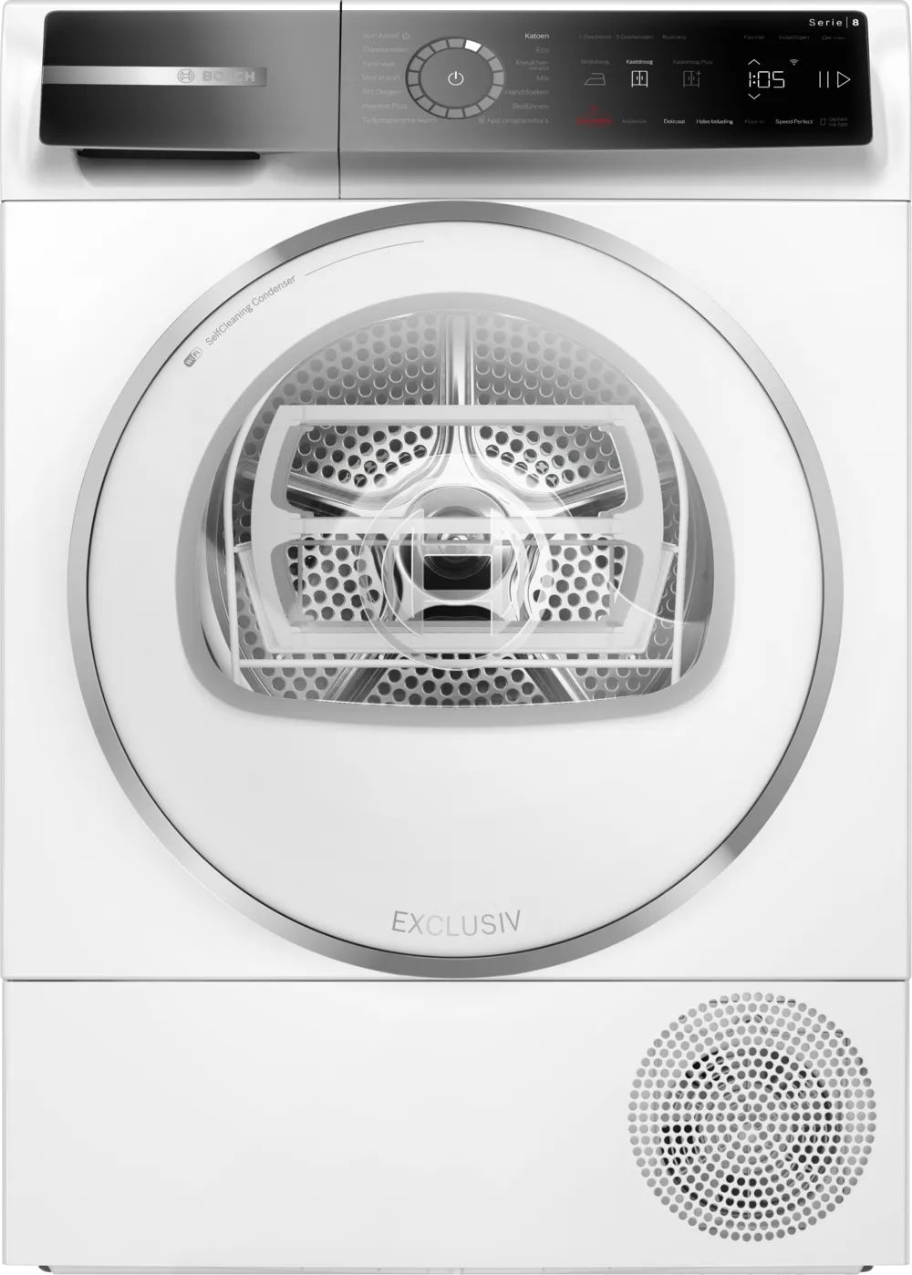 BOSCH WQB246CENL Serie 8 EXCLUSIV Warmtepompdroger