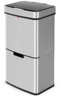 Hailo 0656-001 Afvalsorteerder voor keuken Zwart, Roestvrijstaal