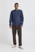 Blend - Heren Sweatshirt - Katoen - Maat S - Blauw