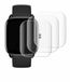 Savvies - Screenprotector voor Sector Smartwatch S-07 - Folie Beschermfolie transparant volledig dekking 4 Stuks