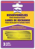 Perfax Reservemessen voor Behangafsteker – 3 Stuks – Vervangmes – Scherp & Efficiënt – Voor Verwijderen van Behang