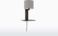 GOOD&MOJO Wandlamp Andes - Bamboe Zwart/Lichtgrijs - 19x24x36cm - Binnen Scandinavisch,Bohemian