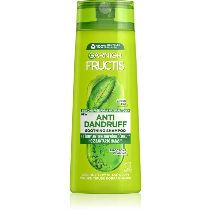 Garnier Fructis Soothing shampoo for all hair types with dandruff Fructis Antidandruff (Soothing Shampoo) (Vloeibare shampoo, 400 ml)