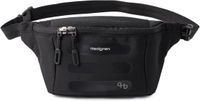Hedgren VISIT heuptas met RFID-bescherming – Draagbaar als crossbody – Waterafstotend – Gerecyclede materialen - Zwart