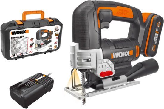 WORX Accu decoupeerzaag WX543.9 20V