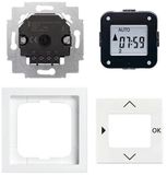Busch-Jaeger Jalousie-Compact-Timer complete set 2-voudig studiowit - future® linear (6422 UJ-84), 2CKA006410A0413