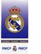 Real Madrid serviette de plage Victory Line séchage rapide 70 x 140 cm - polyester