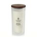 Chesapeake Bay Bougie Cylindrique Paix + Tranquillité - Blanc - 355g - Autonomie 24h