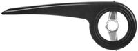 TradinQ Garde-chaîne de vélo 36-38 dents plastique Nero