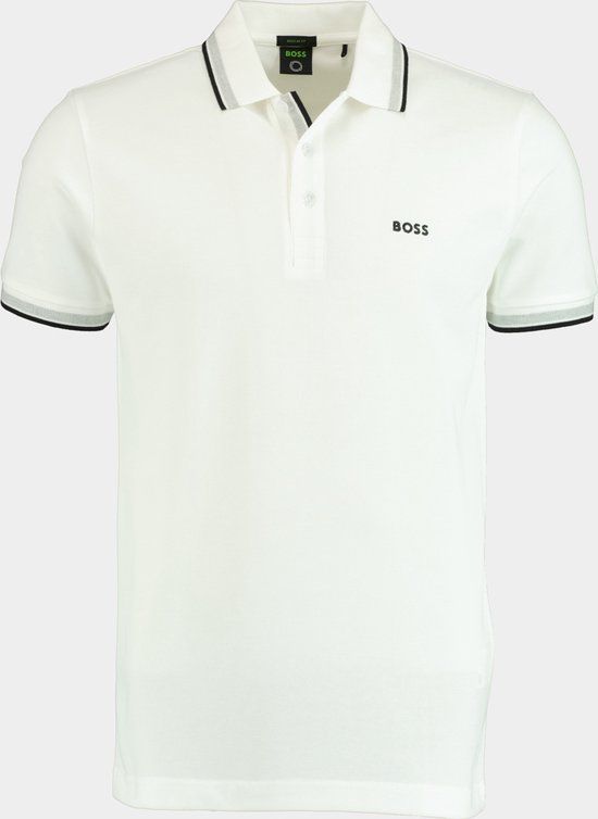 HUGO BOSS Paddy Regular Fit Polo - Men - White - Size 3XL