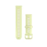 Garmin Officiële horlogeband met snelsluiting, 20 mm, siliconen, citroen
